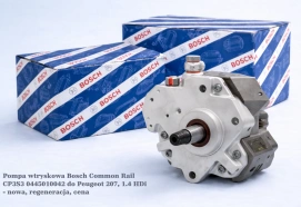 Pompa wtryskowa Bosch Common Rail CP3S3 0445010042 do Peugeot 207, 1.4 HDi - nowa, regeneracja, cena