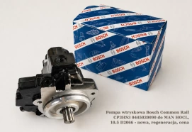 Pompa wtryskowa Bosch Common Rail CP3HS3 0445020090 do MAN HOCL, 10.5 D2066 - nowa, regeneracja, cena