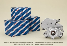 Pompa wtryskowa Bosch Common Rail CP3HS3 0445010323 do Mercedes-Benz CLS 350 CDI/d, 3.0 V6 CDI - nowa, regeneracja, cena