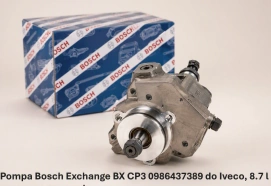 Pompa Bosch Exchange BX CP3 0986437389 do Iveco, 8.7 l - nowa, regeneracja, cena