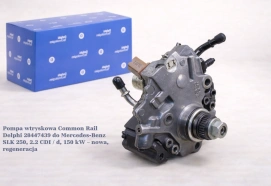 Pompa wtryskowa Common Rail Delphi 28447439 do Mercedes-Benz SLK 250, 2.2 CDI / d, 150 kW – nowa, regeneracja