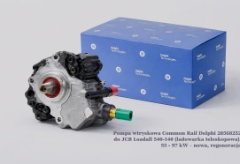 Pompa wtryskowa Common Rail Delphi 28568252 do JCB Loadall 540-140 (ładowarka teleskopowa), 55 - 97 kW – nowa, regeneracja
