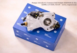 Pompa wtryskowa Common Rail Delphi 28269520 do Kia K2900, 2.9 CRDi, 92 kW – nowa, regeneracja