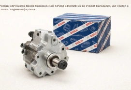 Pompa wtryskowa Bosch Common Rail CP3S3 0445020175 do IVECO Eurocargo, 3.9 Tector 5 - nowa, regeneracja, cena