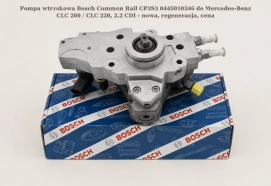 Pompa wtryskowa Bosch Common Rail CP3S3 0445010346 do Mercedes-Benz CLC 200 / CLC 220, 2.2 CDI - nowa, regeneracja, cena
