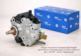 Pompa wtryskowa Common Rail Delphi 28447439 do Mercedes-Benz A-Class A220, 2.2 CDI, 125 kW – nowa, regeneracja