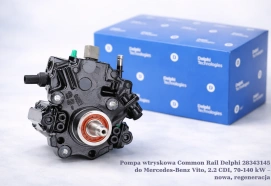 Pompa wtryskowa Common Rail Delphi 28343145 do Mercedes-Benz Vito, 2.2 CDI, 70-140 kW – nowa, regeneracja