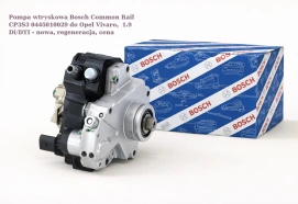 Pompa wtryskowa Bosch Common Rail CP3S3 0445010029 do Opel Vivaro, 1.9 Di/DTI - nowa, regeneracja, cena