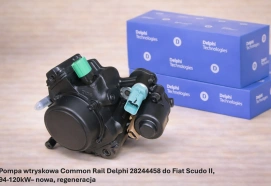 Pompa wtryskowa Common Rail Delphi 28244458 do Fiat Scudo II, 94-120kW– nowa, regeneracja