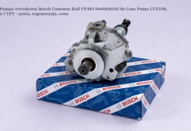 Pompa wtryskowa Bosch Common Rail CP3S3 0445020335 do Case Puma CVX150, 6.7 FPT - nowa, regeneracja, cena