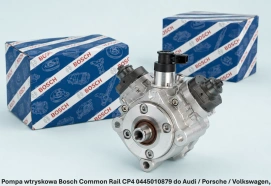 Pompa wtryskowa Bosch Common Rail CP4 0445010879 do Audi / Porsche / Volkswagen, 4.0 TDI - nowa, regeneracja, cena