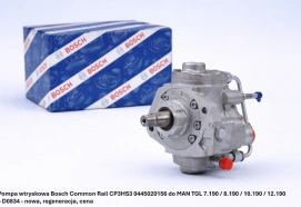 Pompa wtryskowa Bosch Common Rail CP3HS3 0445020156 do MAN TGL 7.190 / 8.190 / 10.190 / 12.190 – D0834 - nowa, regeneracja, cena