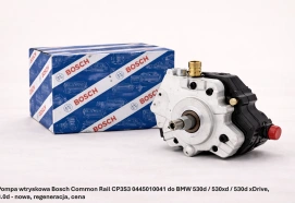 Pompa wtryskowa Bosch Common Rail CP3S3 0445010041 do BMW 530d / 530xd / 530d xDrive, 3.0d - nowa, regeneracja, cena