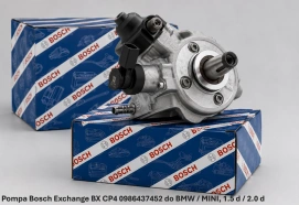 Pompa Bosch Exchange BX CP4 0986437452 do BMW / MINI, 1.5 d / 2.0 d - nowa, regeneracja, cena