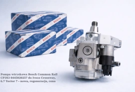 Pompa wtryskowa Bosch Common Rail CP3S3 0445020257 do Iveco Crossway, 6.7 Tector 7 - nowa, regeneracja, cena