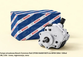Pompa wtryskowa Bosch Common Rail CP3S3 0445010073 do BMW 330d / 330xd E46, 3.0d - nowa, regeneracja, cena