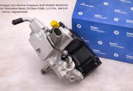 Pompa wtryskowa Common Rail Delphi 28343144 do Mercedes-Benz, E-Class E200, 2.2 CDI, 100 kW – nowa, regeneracja
