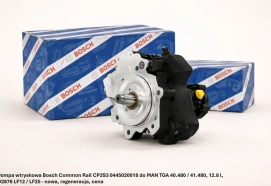 Pompa wtryskowa Bosch Common Rail CP3S3 0445020018 do MAN TGA 40.480 / 41.480, 12.8 l, D2876 LF12 / LF25 - nowa, regeneracja, cena