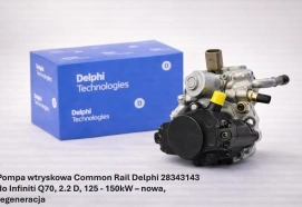 Pompa wtryskowa Common Rail Delphi 28343143 do Infiniti Q70, 2.2 D, 125 - 150kW – nowa, regeneracja