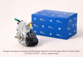 Pompa wtryskowa Common Rail Delphi 28447441 do Mercedes-Benz E-Class E300, 2.2 CDI, 170 kW – nowa, regeneracja