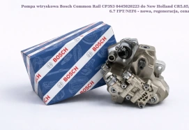 Pompa wtryskowa Bosch Common Rail CP3S3 0445020223 do New Holland CR5.85, 6.7 FPT/NEF6 - nowa, regeneracja, cena