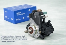 Pompa wtryskowa Common Rail Delphi 28447438 do Mercedes-Benz GLE 250 d 4MATIC, 2.2 CDI, 150 kW – nowa, regeneracja