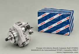 Pompa wtryskowa Bosch Common Rail CP3HS3 0445020113 do International MV607, Cummins ISB6.7 - nowa, regeneracja, cena