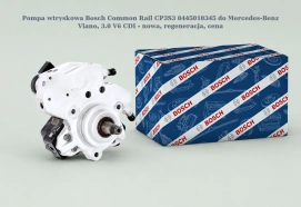 Pompa wtryskowa Bosch Common Rail CP3S3 0445010345 do Mercedes-Benz Viano, 3.0 V6 CDI - nowa, regeneracja, cena