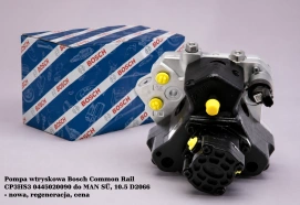 Pompa wtryskowa Bosch Common Rail CP3HS3 0445020090 do MAN SÜ, 10.5 D2066 - nowa, regeneracja, cena