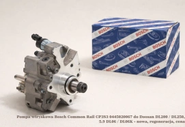 Pompa wtryskowa Bosch Common Rail CP3S3 0445020067 do Doosan DL200 / DL250, 5.9 DL06 / DL06K - nowa, regeneracja, cena