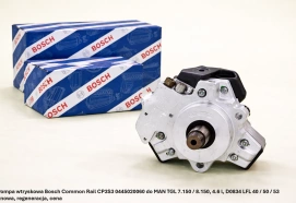 Pompa wtryskowa Bosch Common Rail CP3S3 0445020060 do MAN TGL 7.150 / 8.150, 4.6 l, D0834 LFL 40 / 50 / 53 - nowa, regeneracja, cena