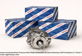 Pompa wtryskowa Bosch Common Rail CP3S3 0445020257 do Iveco Urbanway 12M Full Hybrid, 6.7 l Tector 7 - nowa, regeneracja, cena
