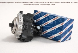 Pompa wtryskowa Bosch Common Rail CP3HS3 0445020316 do NEOPLAN Trendliner N / N3516, D2866 LUH - nowa, regeneracja, cena