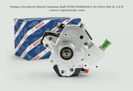 Pompa wtryskowa Bosch Common Rail CP3S3 0445010111 do Volvo S40 II, 2.4 D - nowa, regeneracja, cena