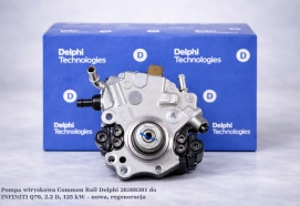 Pompa wtryskowa Common Rail Delphi 28388381 do INFINITI Q70, 2.2 D, 125 kW – nowa, regeneracja