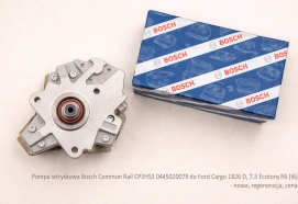 Pompa wtryskowa Bosch Common Rail CP3HS3 0445020079 do Ford Cargo 1826 D, 7.3 I6 - nowa, regeneracja, cena