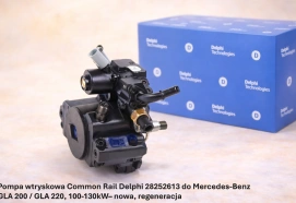 Pompa wtryskowa Common Rail Delphi 28252613 do Mercedes-Benz GLA 200 / GLA 220, 100-130kW– nowa, regeneracja