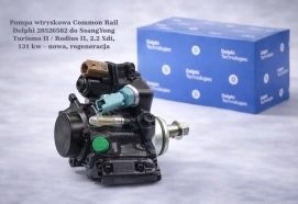 Pompa wtryskowa Common Rail Delphi 28526582 do SsangYong Turismo II / Rodius II, 2.2 Xdi, 131 kw – nowa, regeneracja