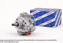 Pompa wtryskowa Bosch Common Rail CP3S3 0445010357 do Mercedes-Benz E-Class E320 CDI, 3.0 V6 - nowa, regeneracja, cena