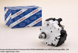 Pompa wtryskowa Bosch Common Rail CP3S3 0445020007 do IVECO EuroCargo 80EL, 3.9l - nowa, regeneracja, cena