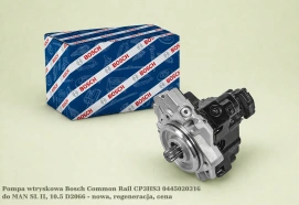 Pompa wtryskowa Bosch Common Rail CP3HS3 0445020316 do MAN SL II, 10.5 D2066 - nowa, regeneracja, cena
