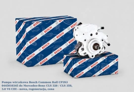 Pompa wtryskowa Bosch Common Rail CP3S3 0445010345 do Mercedes-Benz CLS 320 / CLS 350, 3.0 V6 CDI - nowa, regeneracja, cena