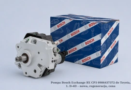 Pompa Bosch Exchange BX CP3 0986437372 do Toyota, 1.4 D-4D – nowa, regeneracja, cena