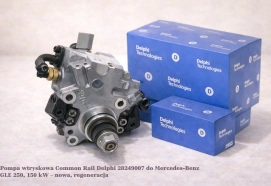 Pompa wtryskowa Common Rail Delphi 28249007 do Mercedes-Benz GLE 250, 150 kW – nowa, regeneracja