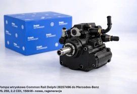 Pompa wtryskowa Common Rail Delphi 28257496 do Mercedes-Benz ML 250, 2.2 CDI, 150kW– nowa, regeneracja