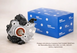Pompa wtryskowa Common Rail Delphi 28447441 do Mercedes-Benz SLK 250, 2.2 CDI, 150 kW – nowa, regeneracja