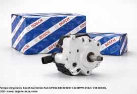Pompa wtryskowa Bosch Common Rail CP3S3 0445010041 do BMW 318d / 318 td E46, 2.0d - nowa, regeneracja, cena
