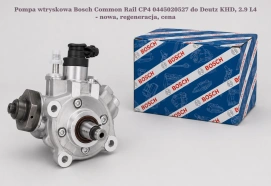 Pompa wtryskowa Bosch Common Rail CP4 0445020527 do Deutz KHD, 2.9 L4 - nowa, regeneracja, cena