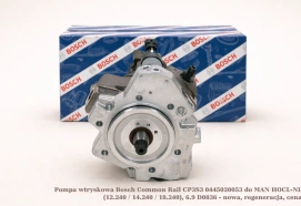 Pompa wtryskowa Bosch Common Rail CP3S3 0445020053 do MAN HOCL-NL (12.240 / 14.240 / 18.240), 6.9 D0836 - nowa, regeneracja, cena