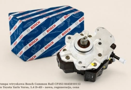 Pompa wtryskowa Bosch Common Rail CP3S3 0445010112 do Toyota Yaris Verso, 1.4 D-4D - nowa, regeneracja, cena